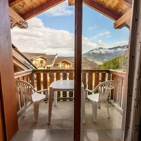 Apartment Les Hauts De Preclaux - Avec Jolie Vue Sur La Place Des Orres 1800 Mae-8011 Les Orres